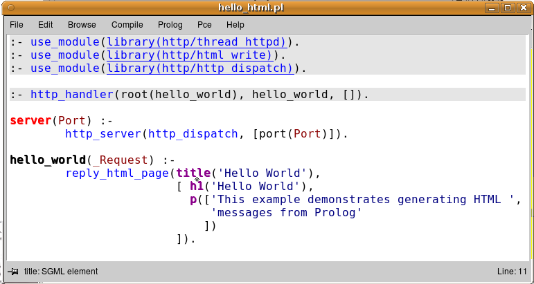 Система prolog. Prolog язык программирования. Пролог hello World. Swi Prolog. Prolog яп.